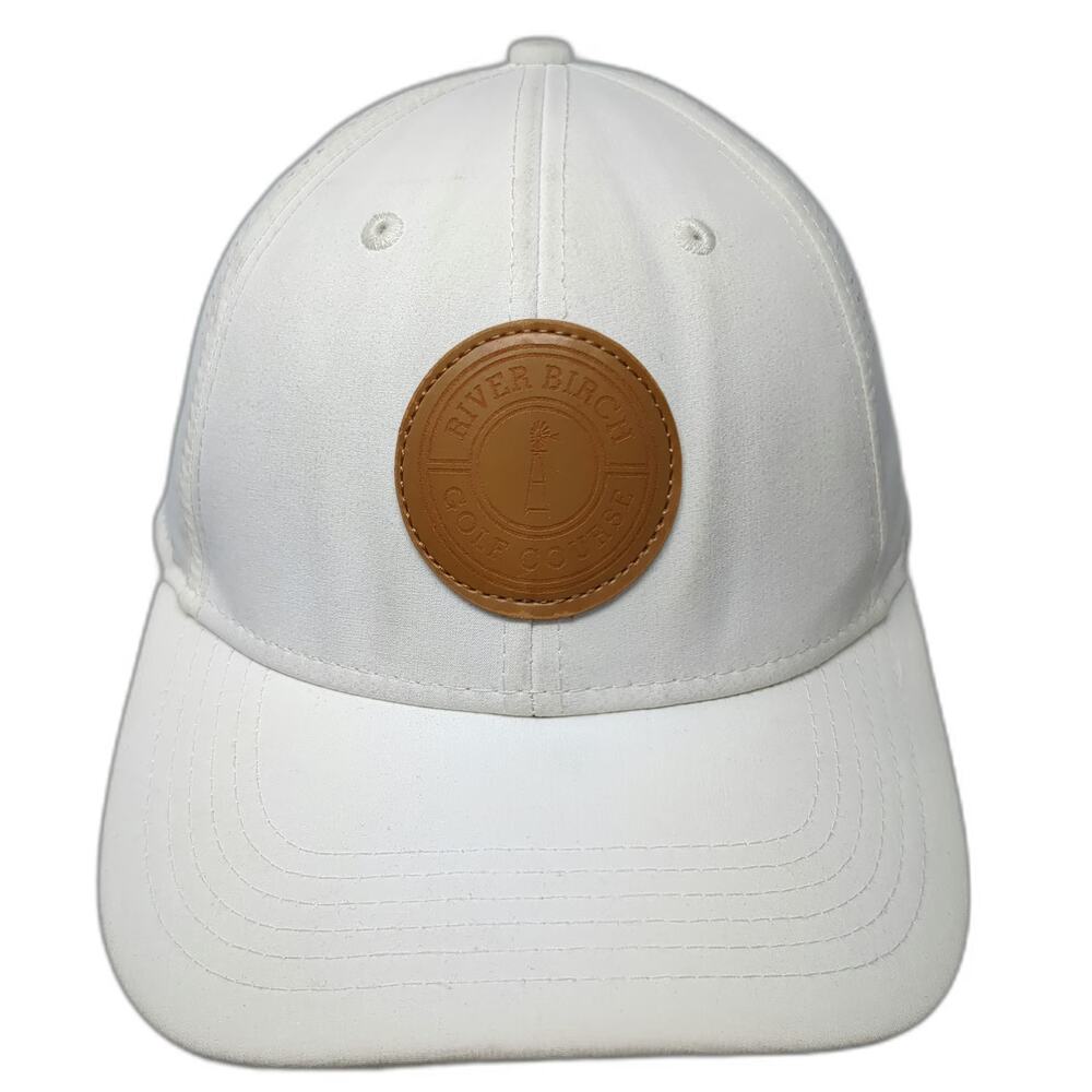 Legendary Baseball Cap White One Size River Birch Golf Course Perforated Hat